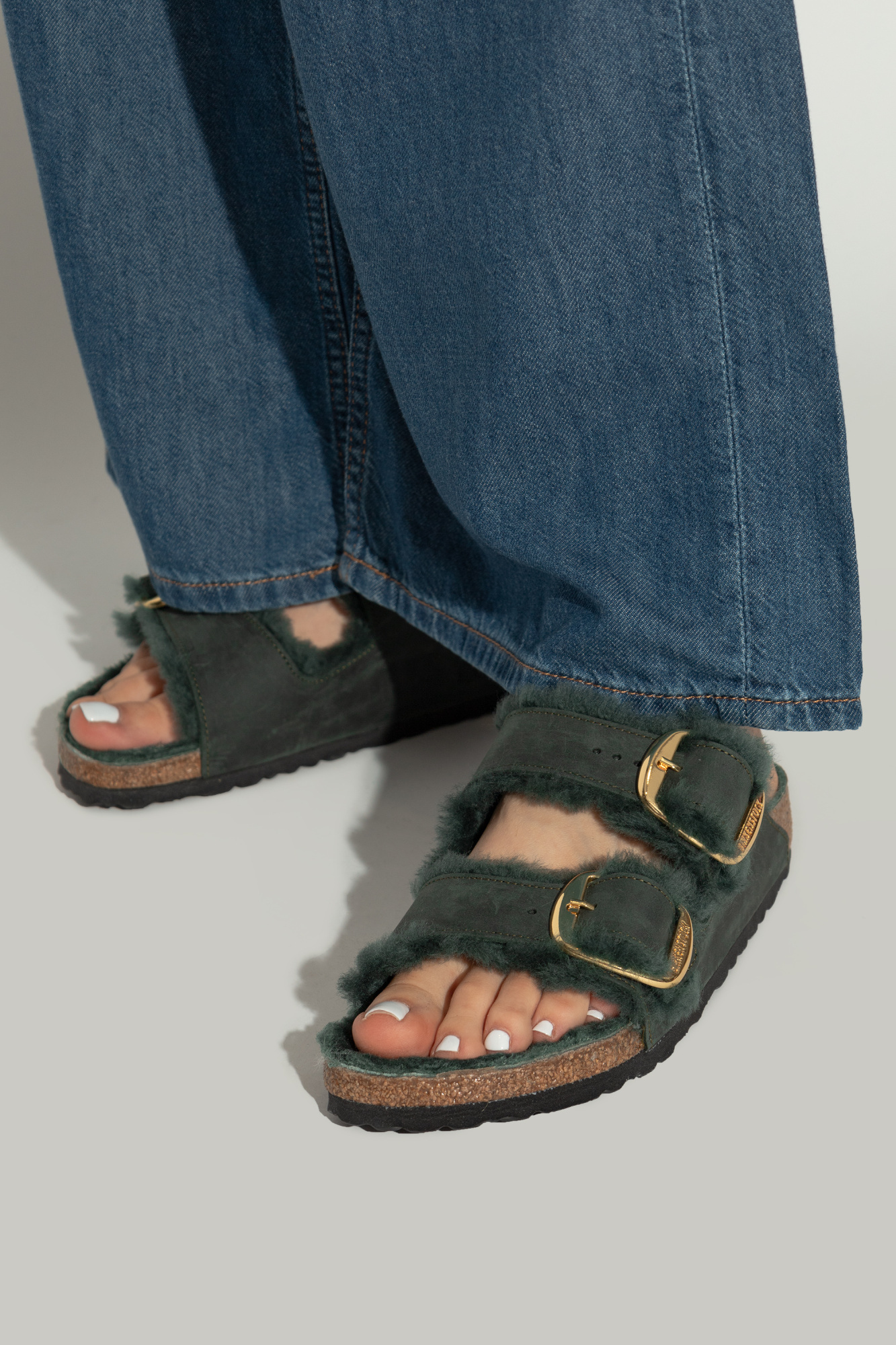 Birkenstock arizona big buckle blue on sale